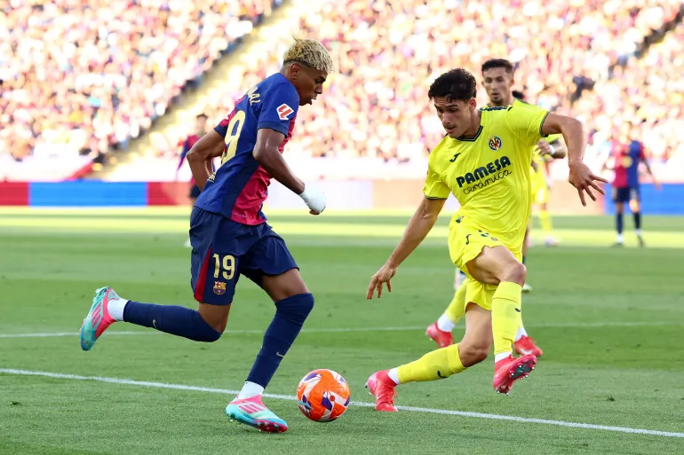 Barcelona vs Villarreal مشاهدة بث مباشر برشلونة ضد فياريال في الدوري الإسباني.. الموعد الرسمي والقنوات الناقلة والتشكيلتان المتوقعتان وقمة نارية على صدارة الليغا