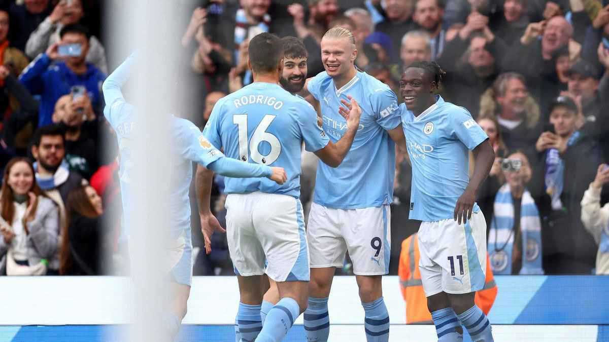 Manchester City vs Brighton يلا شوت بث مباشر مانشستر سيتي (1) – (0) برايتون | مشاهدة مباراة مان سيتي وبرايتون بث مباشر اليوم في الدوري الإنجليزي 2025/2026.. هدف هالاند وأحداث الشوط الأول لحظة بلحظة