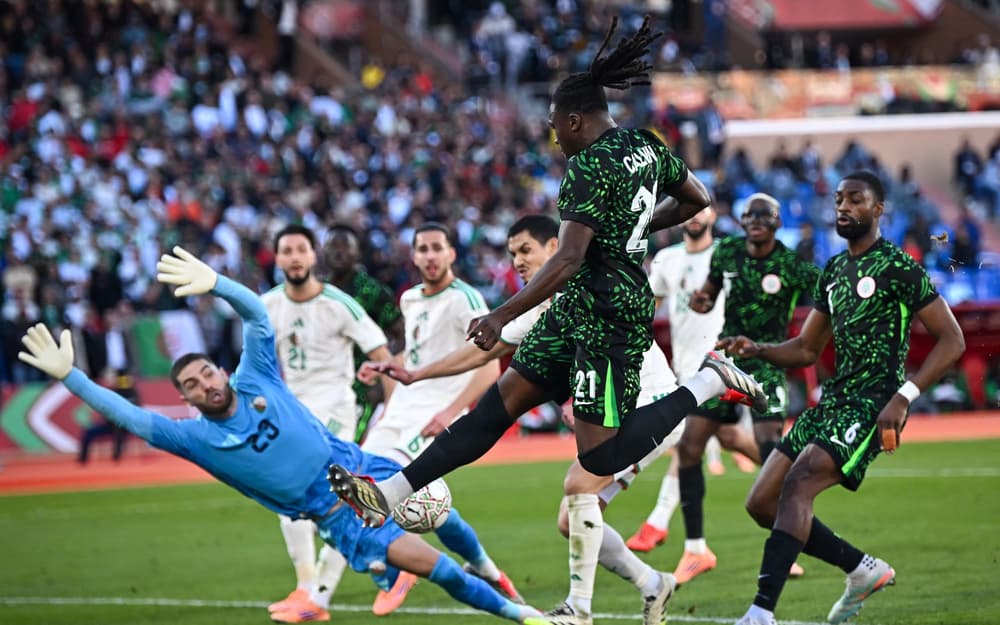 يلا شوت Algeria vs Nigeria live stream بث مباشر الجزائر ضد نيجيريا الآن في ربع نهائي كأس الأمم الإفريقية 2026.. هدف أوسيمين يشعل القمة وصدمة لمحاربي الصحراء
