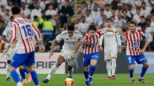 يلا شوت Real Madrid vs Atletico Madrid بث مباشر أتلتيكو مدريد 0-2 ريال مدريد الآن في السوبر الإسباني 2026.. هدف مبكر من فالفيردي يُشعل الديربي المدريدي ويضع الملكي في المقدمة