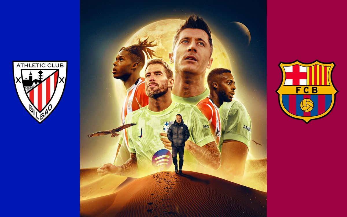 Barcelona vs Athletic Bilbao موعد مباراة برشلونة ضد أتلتيك بلباو في نصف نهائي كأس السوبر الإسباني 2026 كل التفاصيل، التشكيل المتوقع، القنوات الناقلة، تاريخ المواجهات، وأبرز الأرقام القياسية التي تجعل اللقاء أكثر إثارة