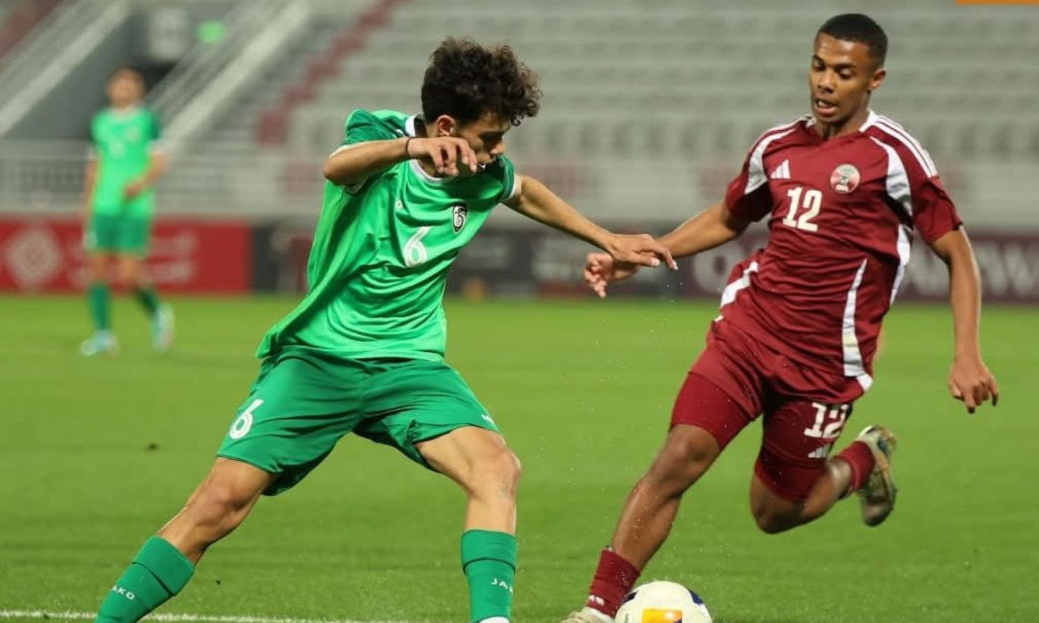 Qatar vs Syria بث مباشر الآن مشاهدة مباراة قطر ضد سوريا في صراع البقاء بكأس آسيا تحت 23 عامًا