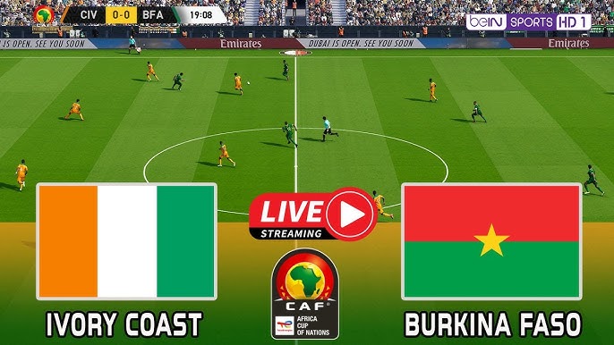 يلا شوت Ivory Coast vs Burkina Faso بث مباشر كوت ديفوار ضد بوركينا فاسو في مواجهة نارية لتحديد منافس مصر في ربع نهائي كأس أمم أفريقيا 2025 – الأفيال والخيول على موعد الإثارة والتشويق في المغرب