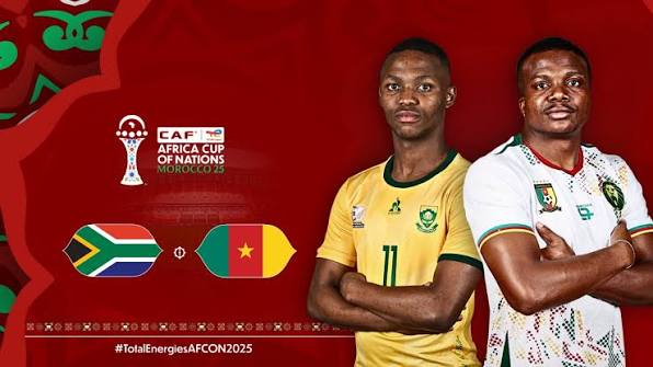 Cameroon vs South Africa بث مباشر الكاميرون ضد جنوب إفريقيا اليوم – متابعة حية لمواجهة دور الـ16 بكأس أمم إفريقيا 2025 – كل الأهداف، التشكيل، وأبرز اللحظات قبل نهاية المباراة