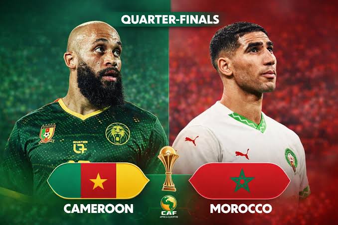 Morocco vs Cameroon يلا شوت مباشر اليوم المغرب ضد الكاميرون في ربع نهائي كأس أمم إفريقيا 2025.. التشكيل الرسمي والقنوات الناقلة وموعد المباراة